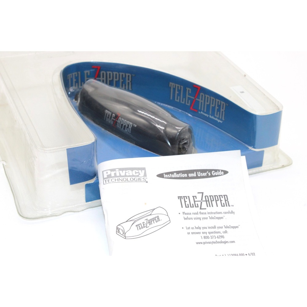 Tele Zapper Telemarketers Phone Call Blocker MTZ900 - As Seen on TV‎ NEW